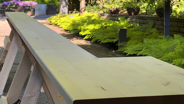 upcycling handgemaakt hergebruikt hout custom meubel