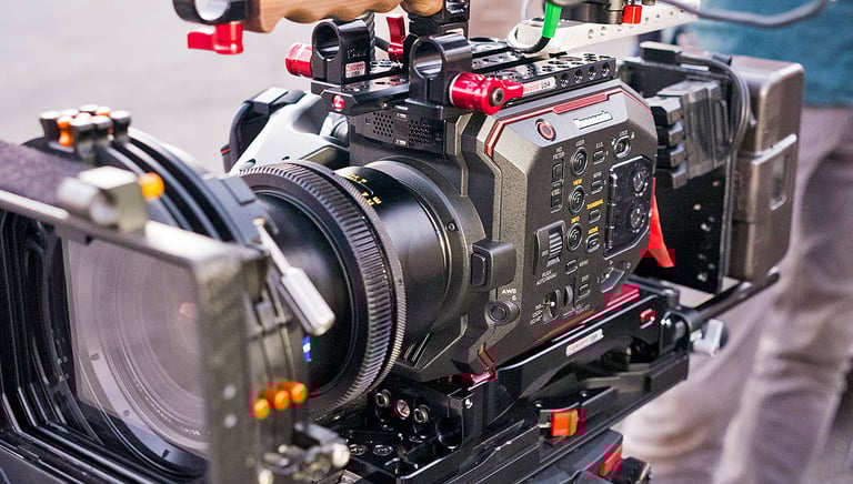 Panasonic EVA1 cinema camera used by DP David Aragon for commercial and narrative filming
