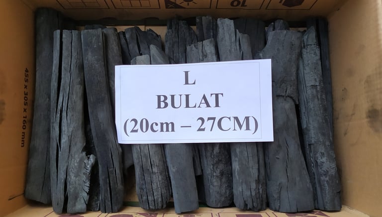binchotan white charcoal L size round