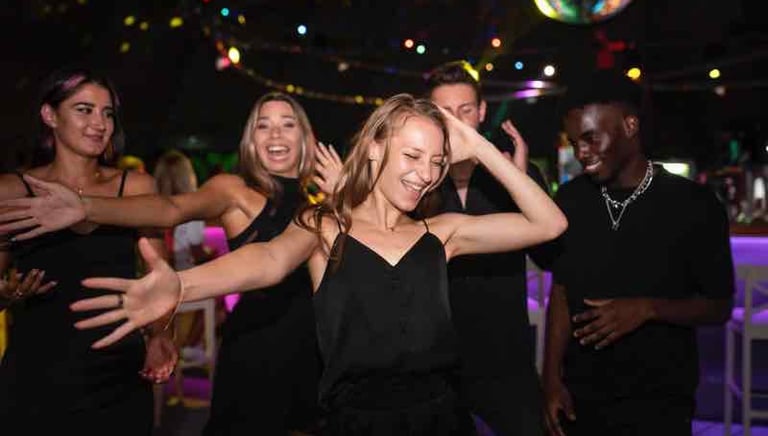 People having fun at party Photo Booth