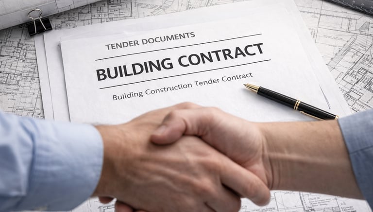 TNA Architecture, Melbourne Architect, Tender, Selecting Builder, Construction Cost, Negociate Cost