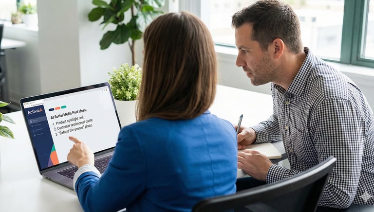 Sin teoría aburrida. Aprende a usar herramientas de IA aplicadas a tu negocio real desde la primera 