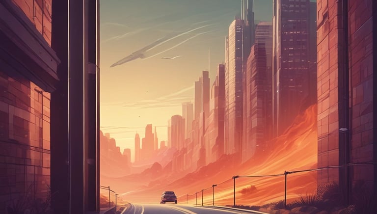 An applicant reviewing their application materials in a bright, inviting environment.