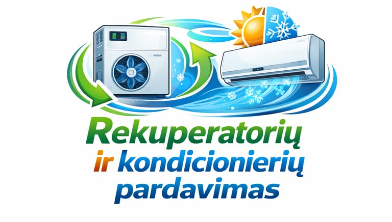 rekuperatoriu ir kondicionieriu pardavimas