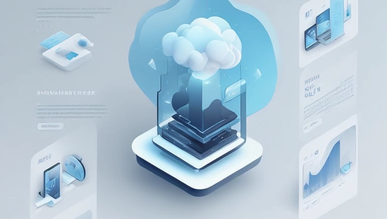 A developer coding a sleek mobile app interface on a laptop in a modern workspace.