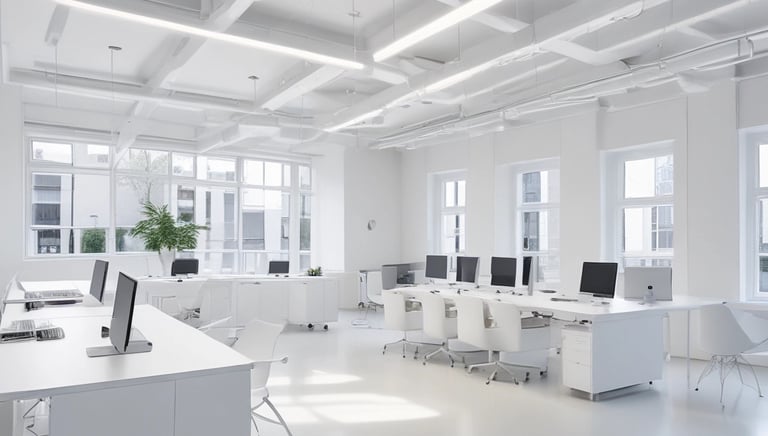 Close-up of a user interacting with a clean, minimalist mobile app interface.