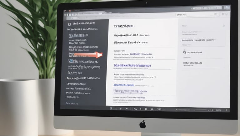 Graph showing improved website ranking on search engine results page.