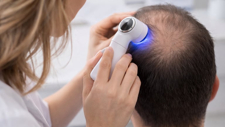 Haarwurzel analyse durchführen