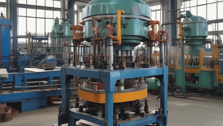 Rows of premium glassware and crockery lined up in a modern manufacturing facility.