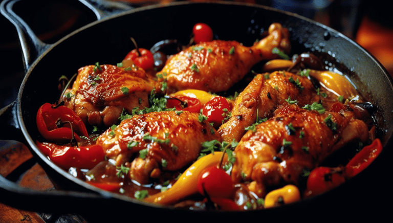 image recette poulet