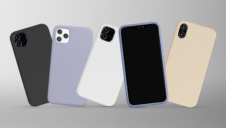 coleccion de celulares de diferentes modelos