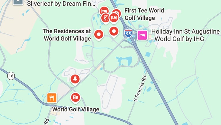 Website Design in World Golf Village