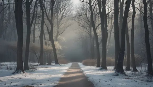 Quiet forest path symbolizing support for family caregivers of people with dementia