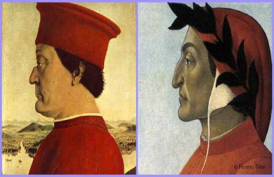 naso aquilino di Dante Alighieri nel sito web del Dott. Porro