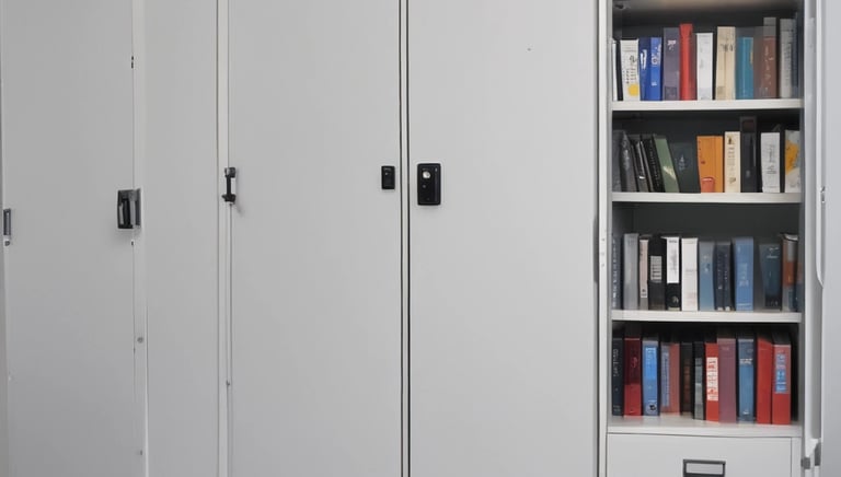 A clean, well-organized hospital room featuring modern hospital beds and furniture.