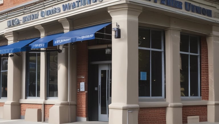 Close-up of hands calculating loan payments with a calculator and documents.