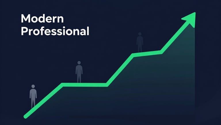 Graph showing steady upward growth on a clean, dark-themed dashboard interface.