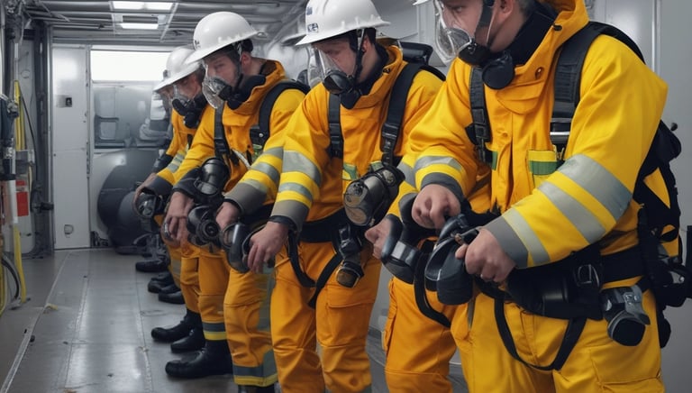 A presenter showing market research data on a large screen to attentive trainees.