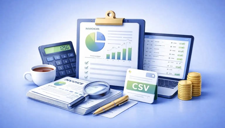 business expense accounting dashboard with receipts invoices reports and transaction tracking for company spending control