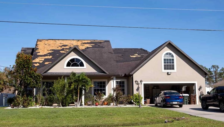 Roof damage: homeowners insurance exclusion endorsement necessary