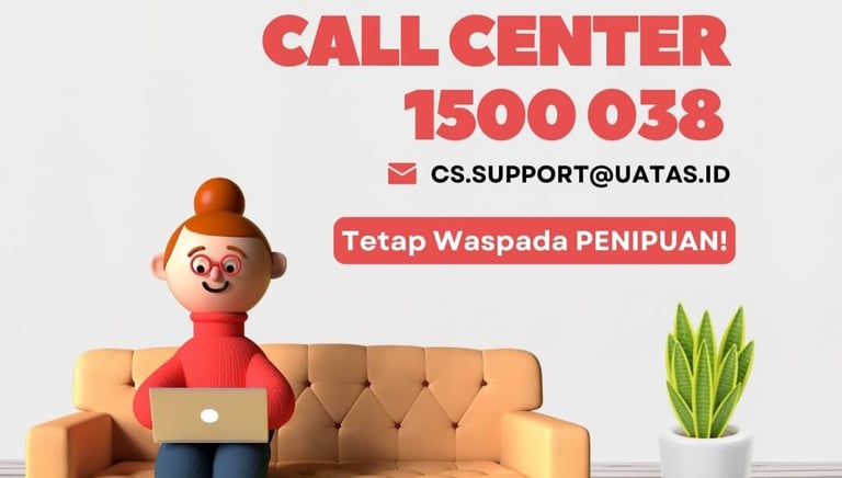 Layanan customer service pinjaman UATAS