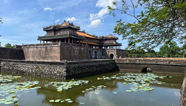 citadel de Hué lors d'un voyage culturel au Vietnam
