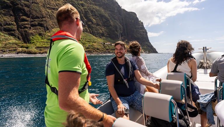 Cabo Girao boat tour, Madeira