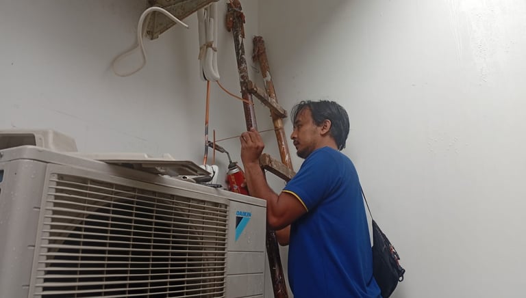 Kamuning Teknik melayani berbagai kebutuhan Service AC di Bogor, mulai dari isi freon, service AC ru