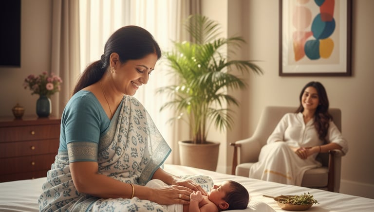 japa maid for newborn care