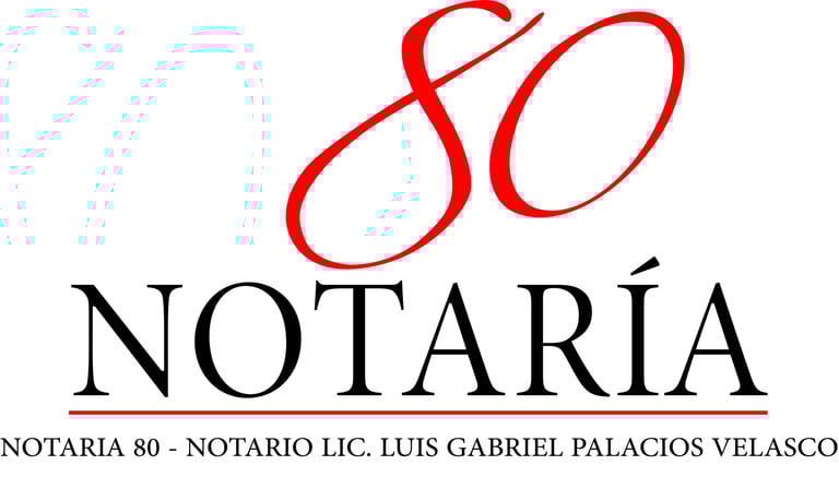 Notaria 80 - Notario Lic. Luis Gabriel Palacios Velasco