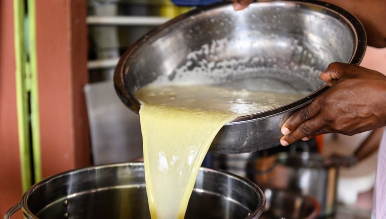 Des jus locaux fabriqués avec des fruits guyanais