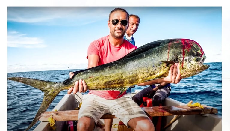 Deep sea fishing Zanzibar Dorado 