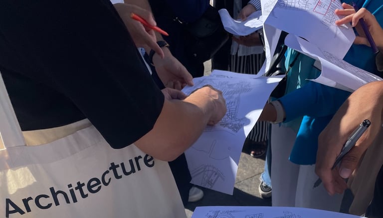 all around the plan of the medina of Rabat 