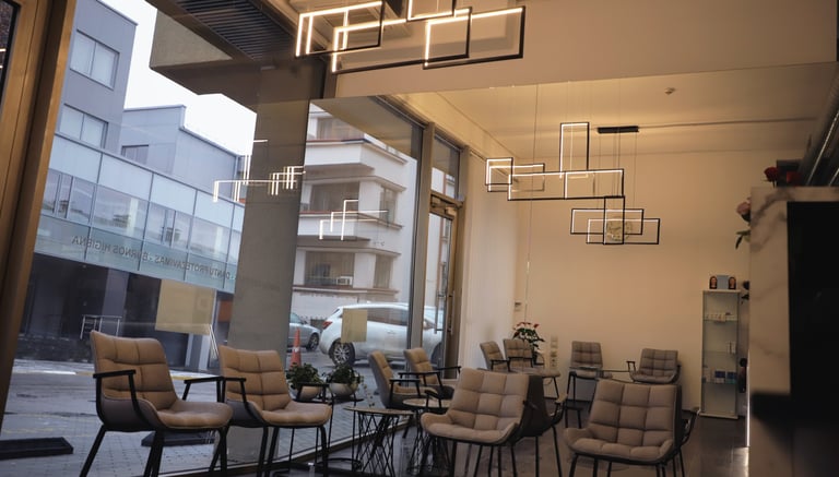 Maxdenta klinikos laukiamasis, Kaunas