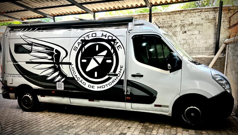 Um motorhome para alugar e se divertir, sem destino certo.
