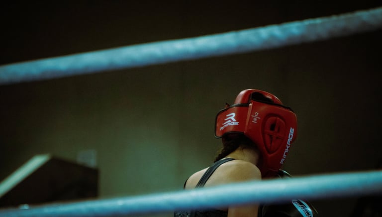 Combat de boxe thai