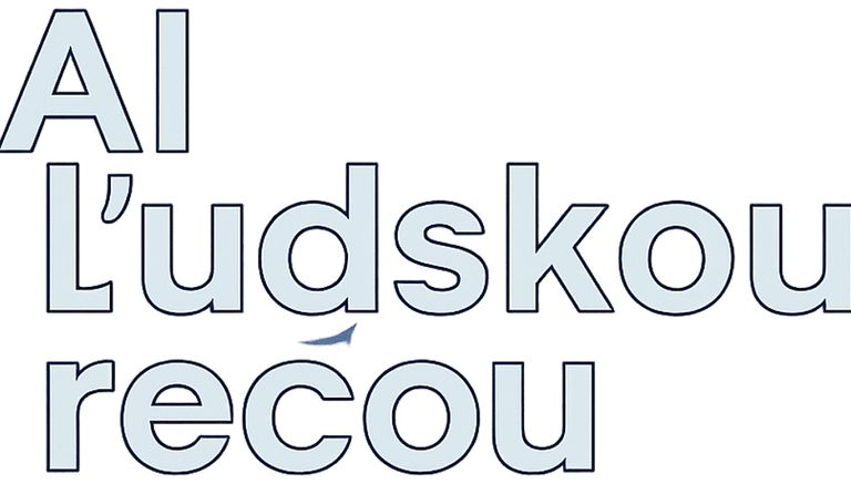 White Slovakian text reading AI ľudskou rečou on a black background for artificial intelligence branding.