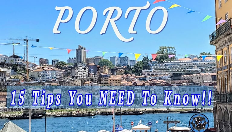Porto beautiful panaramic view over Douro River and historic Ribeira district