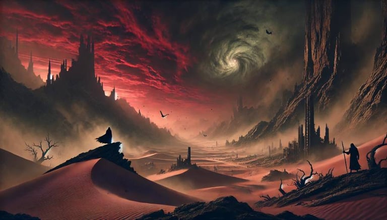 Le tourbillon s'élève sous l'autorité de Sha'ik, Les portes de la maison des morts