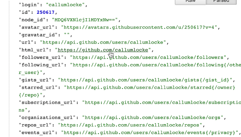 rozszerzenie json formatter