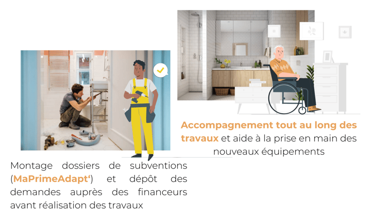 accompagnement des travaux Ma Prime Adapt'