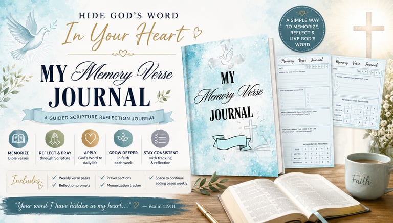 memory verse journal