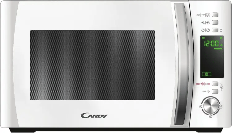 Candy X-Range CMXG20DW, Microondas con Grill, 20L, 1050W, 5 Niveles Potencia, Digital
