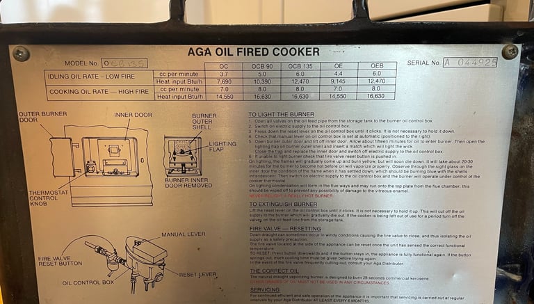 Oil fired Aga and Rayburn servicing and repairs across north devon