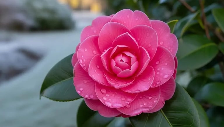 camelia, reina entre las acidófilas