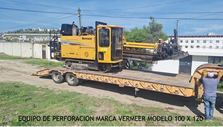 Equipo de perforaciòn marca Vermeer