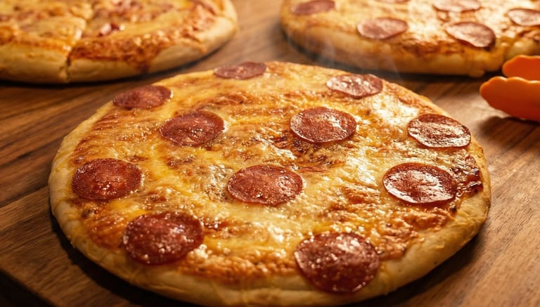 Pizza Box on Wheels Pepperoni Pizza