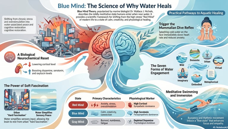 The Science Of Why Water Heals Infographic 