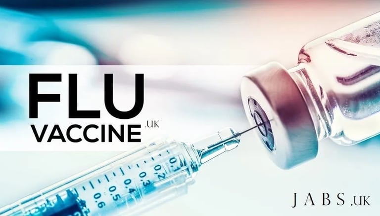 FLU VACCINE, FLU JABS, JABS.UK