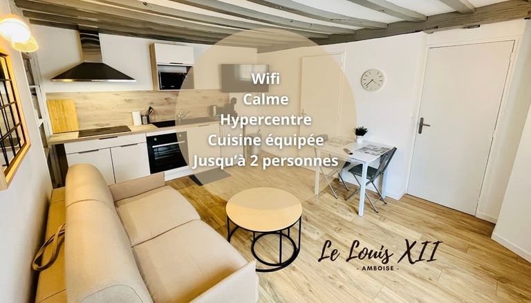 Meilleur studio Amboise près du château 